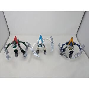 LEGO Bionicle Vahki 8616,8619,8615 Vorzakh Complete Without Manual Or Canister